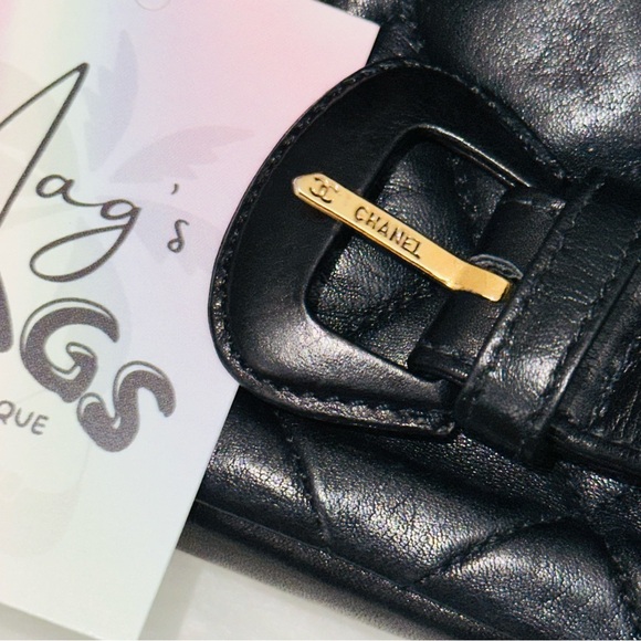 Chanel: CC Chain Belt Fanny Pack Bum Bag (Black) - Picture 9 of 16